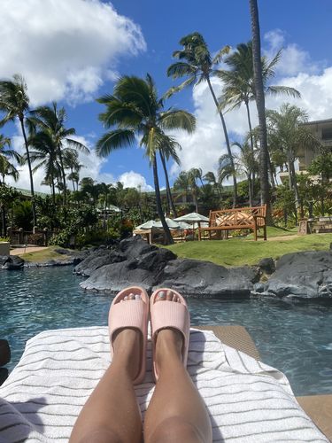 Customer photo review of Original Cushion Slides - Cloud Slides