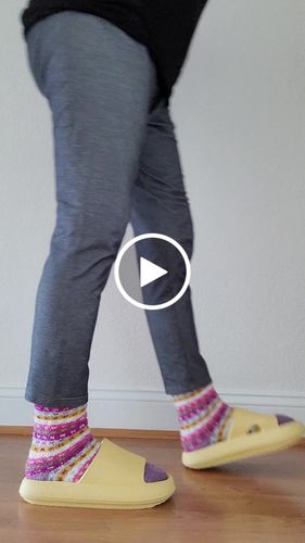 Customer video review of Original Cushion Slides - Cloud Slides